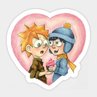 Creek Heart Sticker